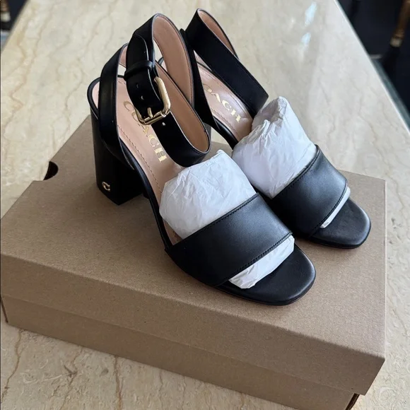 NWT Coach Shelby Sandal. $228 - Picture 8 of 14